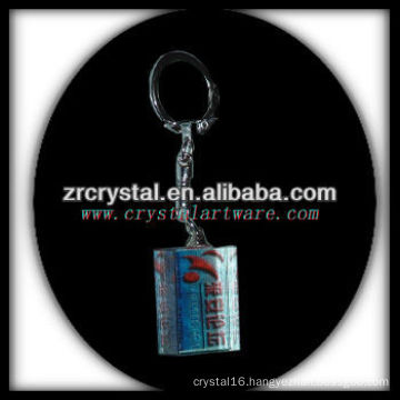 laser etched crystal keychain and blank crystal G061